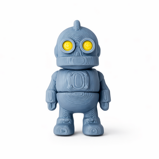 Robot flexi figure, 3D printed by Printies