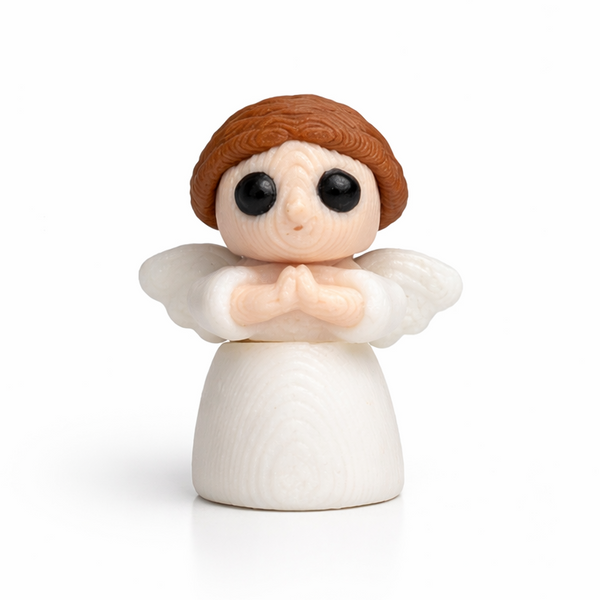 Angel flexi figure, 3D printed by Printies
