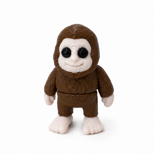 Bigfoot flexi figure, 3D printed by Printies