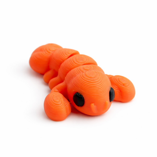 Lobster flexi figure, 3D printed by Printies