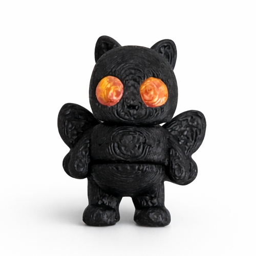 Mothman flexi figure, 3D printed by Printies