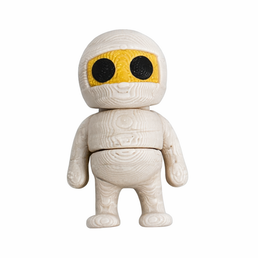 Mummy flexi figure, 3D printed by Printies