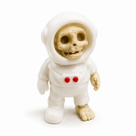 Skeleton Astronaut flexi figure, 3D printed by Printies
