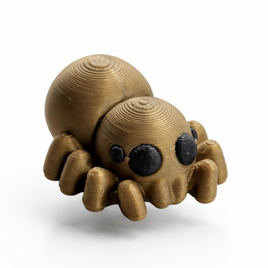Spider flexi figure, 3D printed by Printies