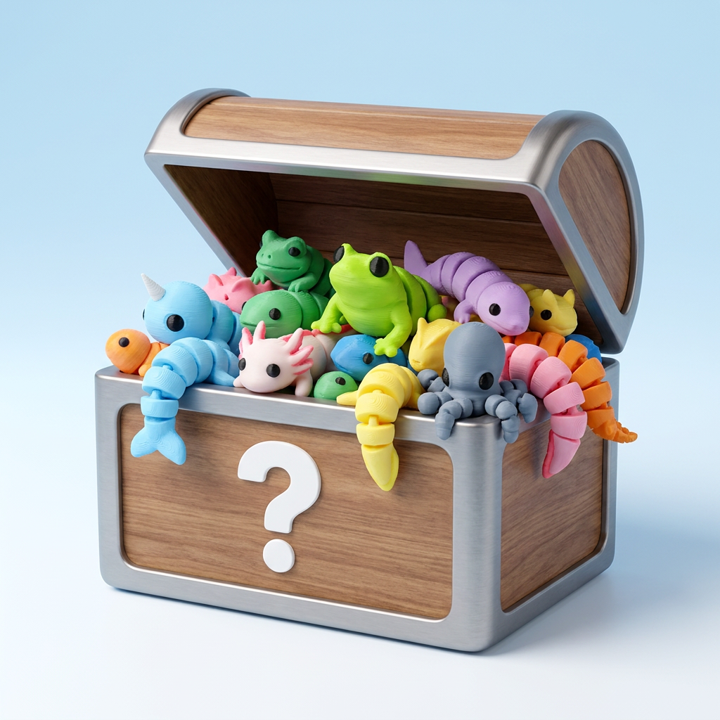Random Pack — 30 Mini Printies mystery chest